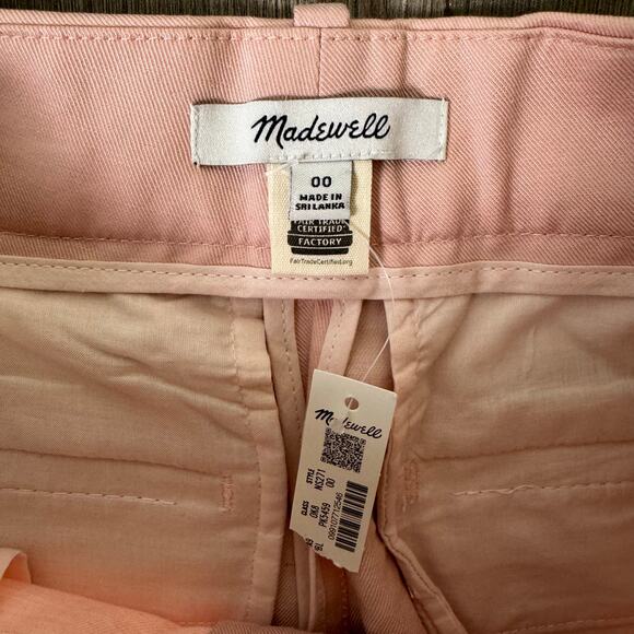 Madewell Slouchy Straight Drapey Twill Pants US Women's 00 - Picture 4 of 7